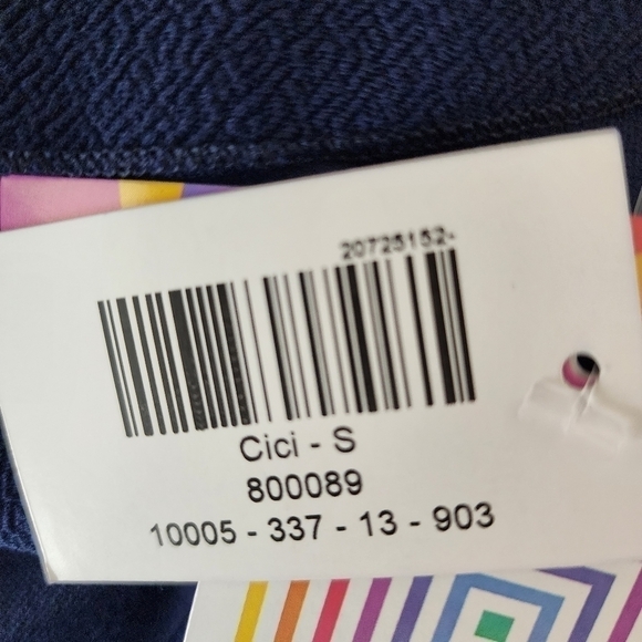 Lularoe Cici Elastic Ruffle Neckline Fitted Bodice Ruffle Hemline Dress Size S - Picture 9 of 11